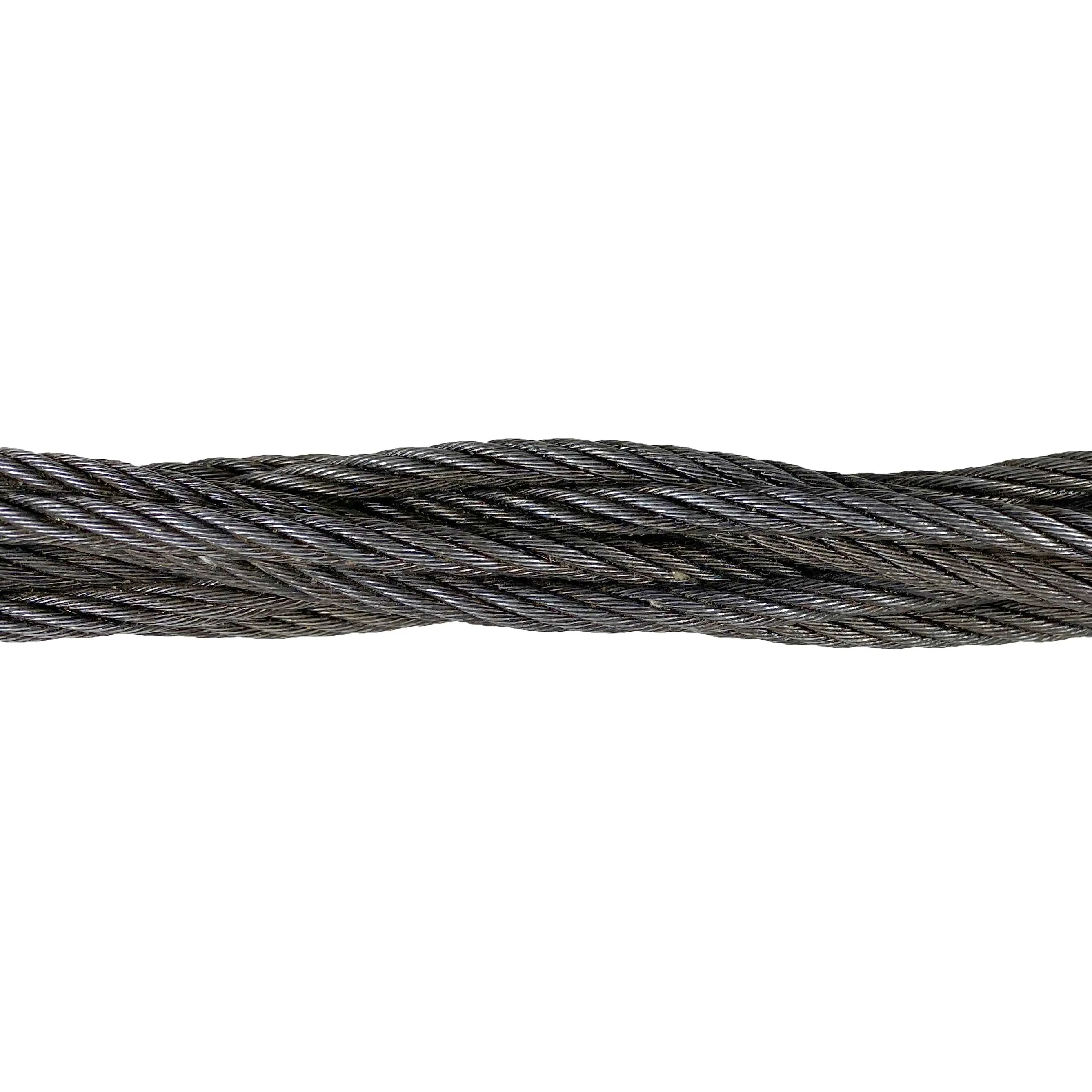 1-1/4" x 18' Nine Part Braided Wire Rope Sling