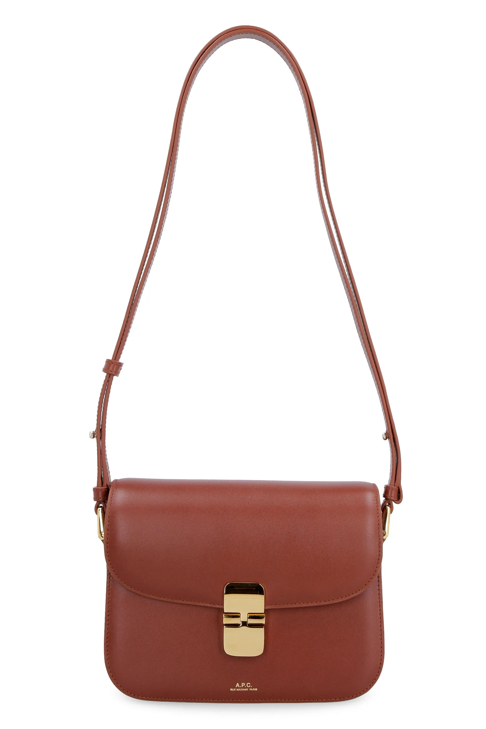 A.P.C. Mini Leather Crossbody Handbag