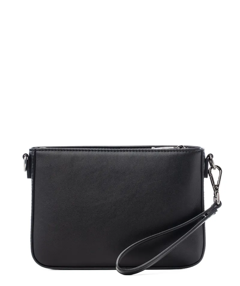 Ara Convertible Crossbody Clutch - Black