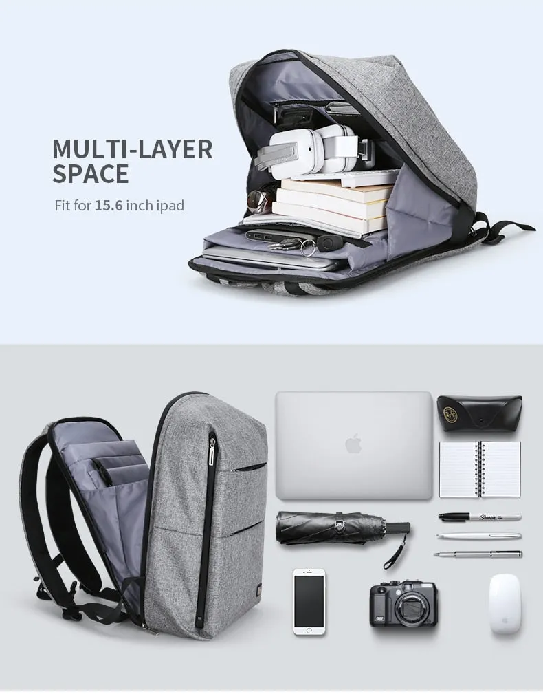 Backpack For 15.6 inches Laptop Large Capacity Stundet Casual Style Bag Water Repellent