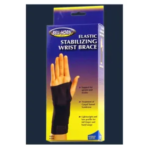 Bell-Horn 192S Wrist Brace Elastic Left Hand. 1 count