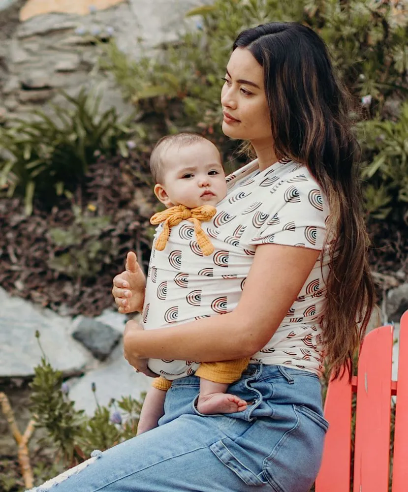 Boba Serenity Baby Wrap - Rainbows (Free One Year Warranty)