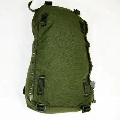 British Berghaus Military Side Pouch. Used/Graded. Olive Green.