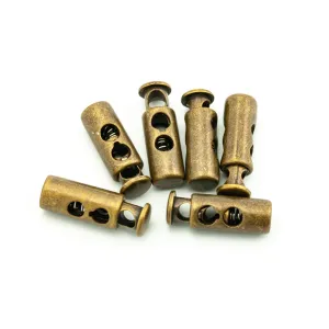 Cord Stoppers - Metal - Bronze