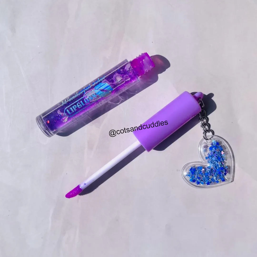 Cute Keychain Design Magic Lip Gloss for Girls (Random Design)