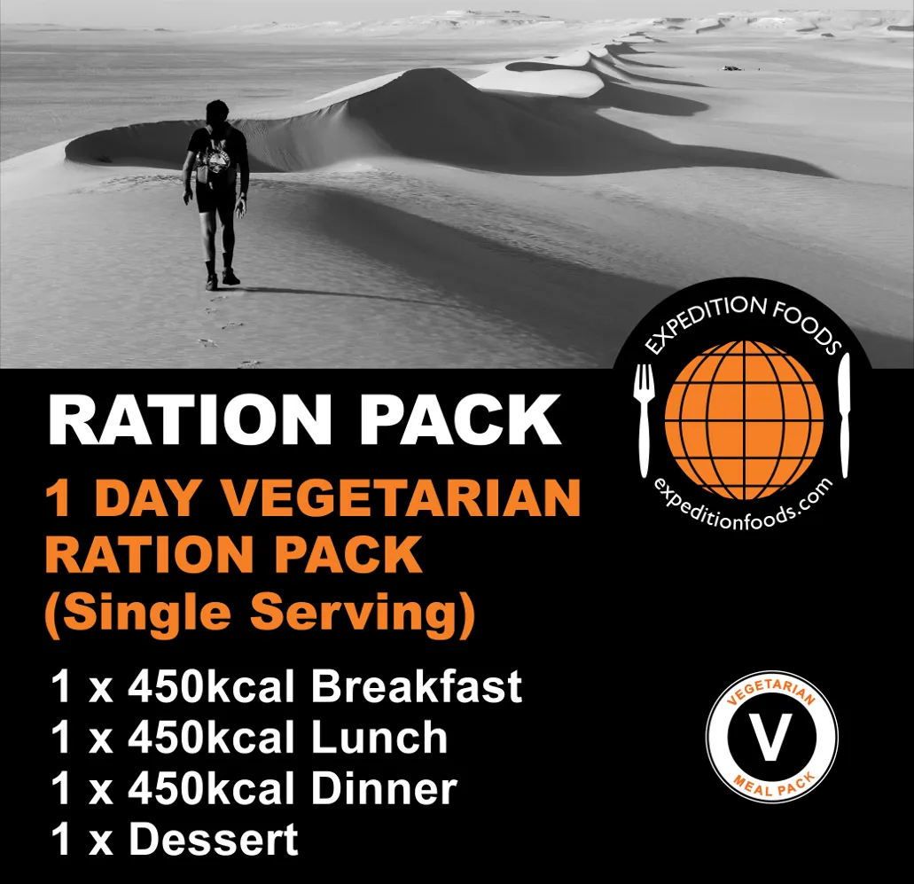 Expedition Foods 1 Day Vegetarian Ration Pack