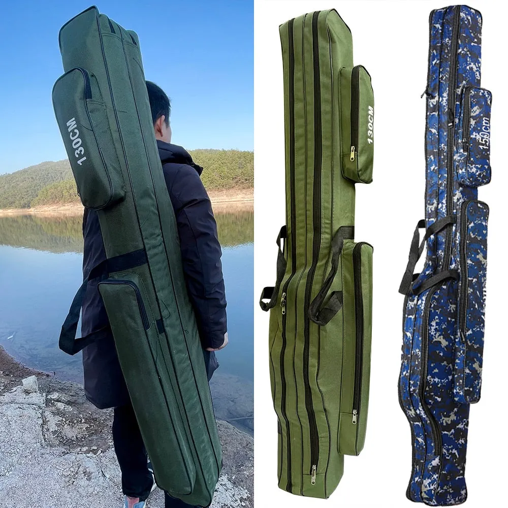 Fishing Bags Fishing Tackle Case Multifunctional Fishing Rod Bags Case 110cm 120cm 130cm 150cm