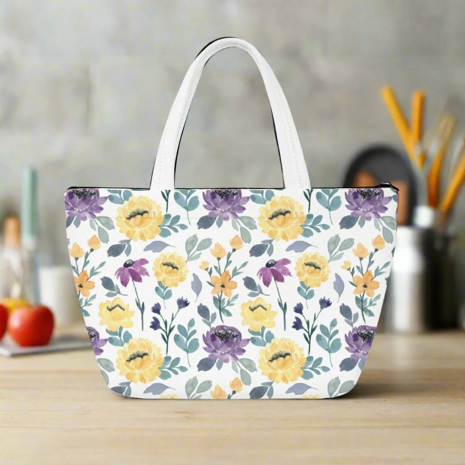 Floral Harmony Lunch bag