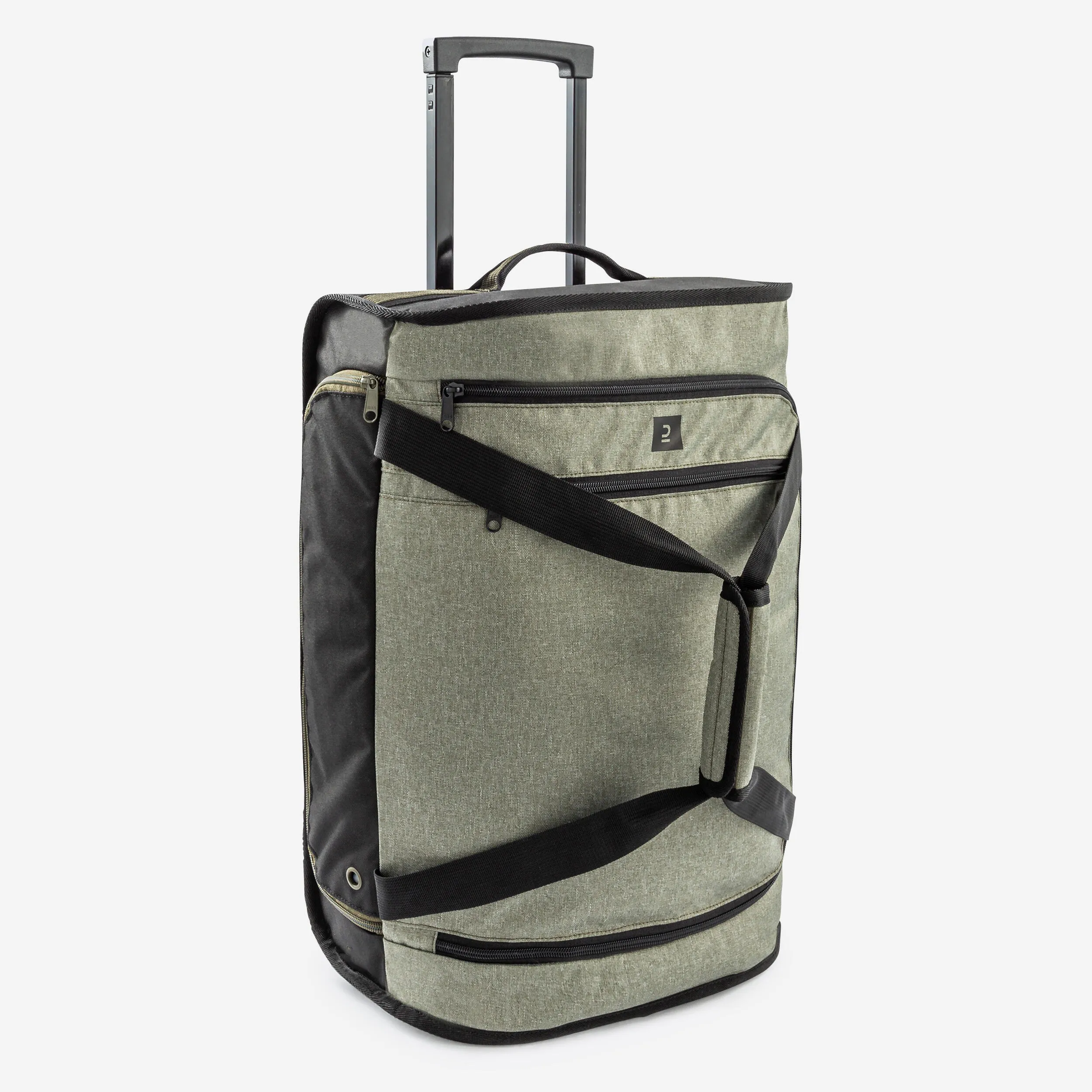 Football trolley Essential 70 l black-gray KIPSTA, black