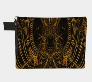 GOLDEN PORTAL ZIPPER POUCH