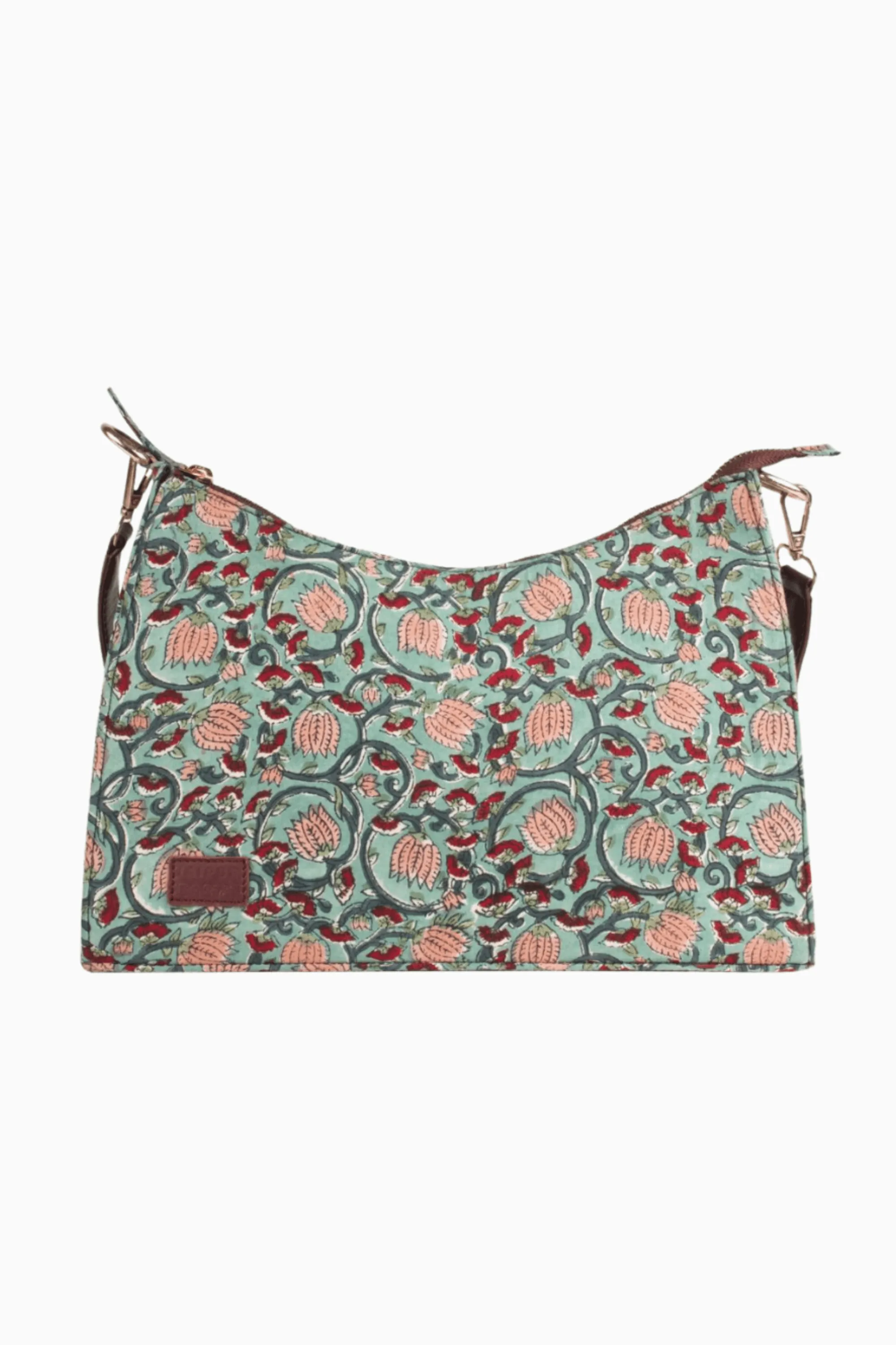 Green Bay Blockprinted Shoulder Bags