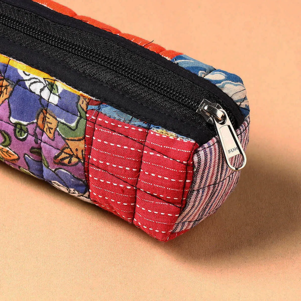 Handcrafted Quilted Patchwork Multipurpose Pencil Pouch 61