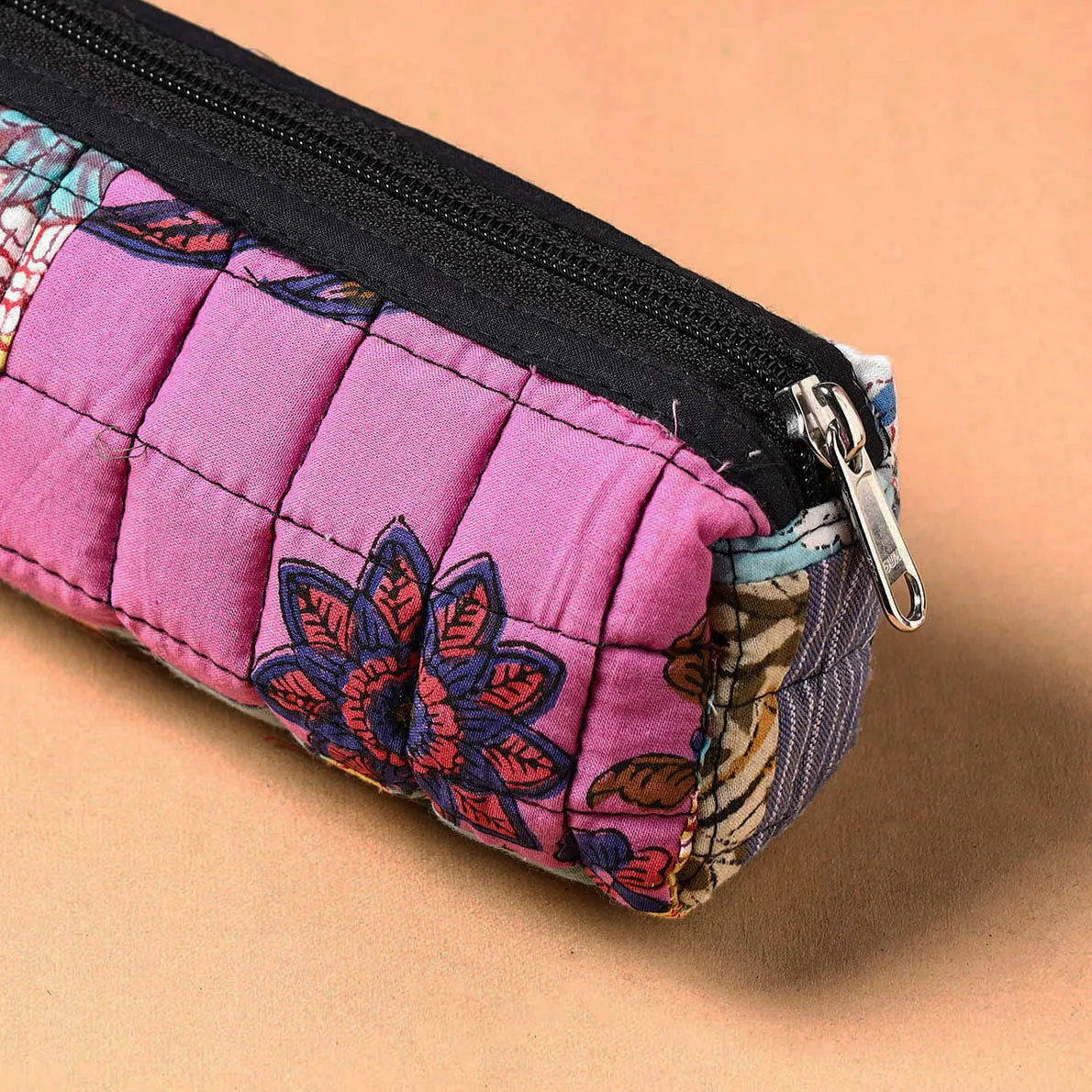 Handcrafted Quilted Patchwork Multipurpose Pencil Pouch 93