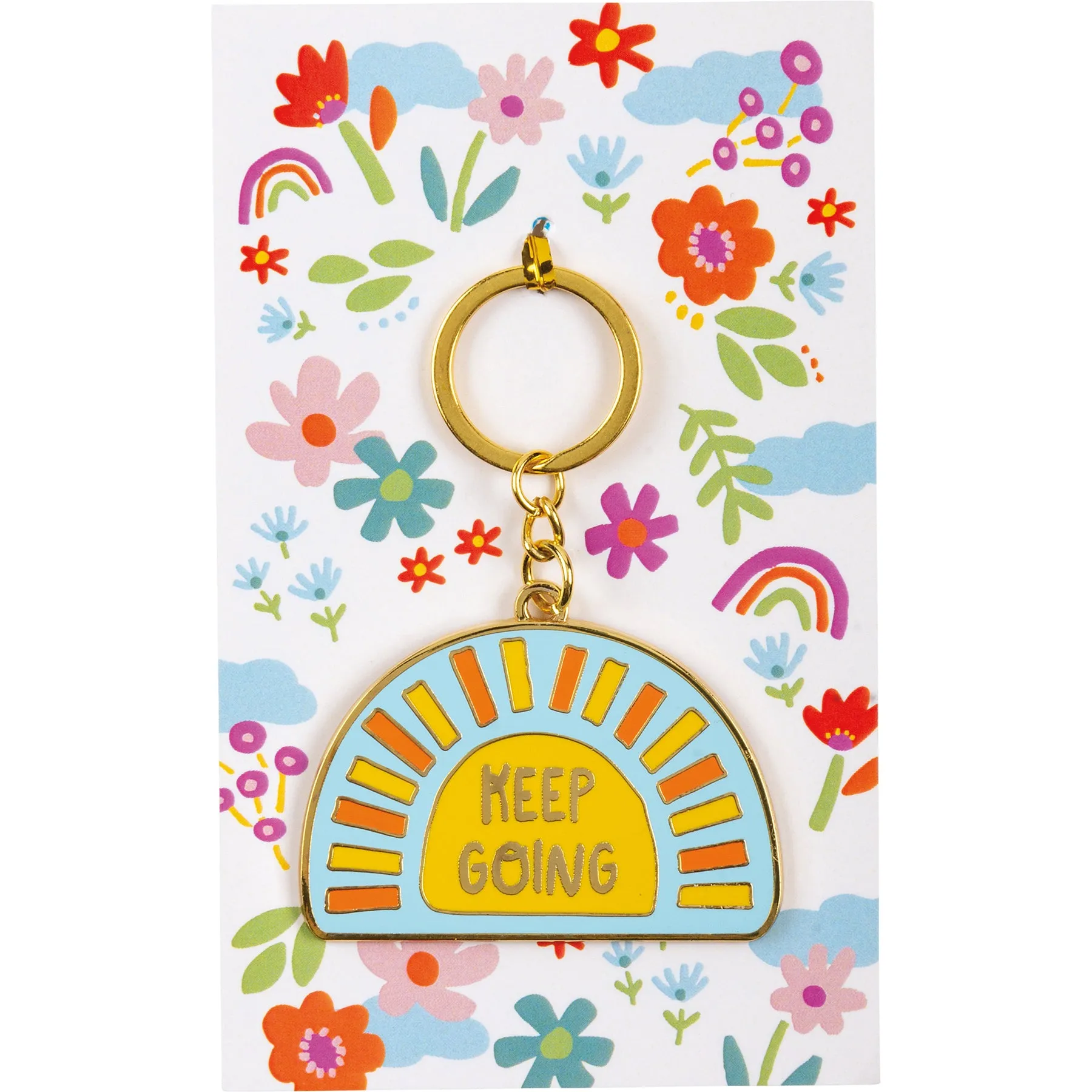 Keep Going Keychain