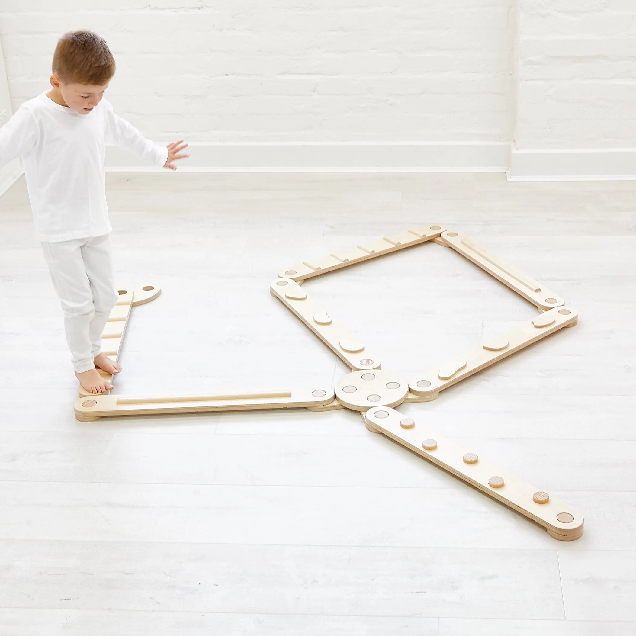 Kids Wooden Balance Beams