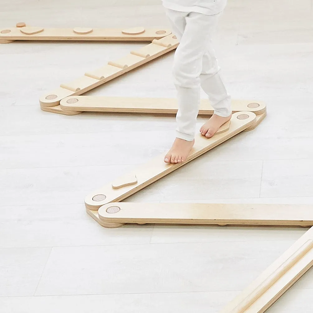 Kids Wooden Balance Beams