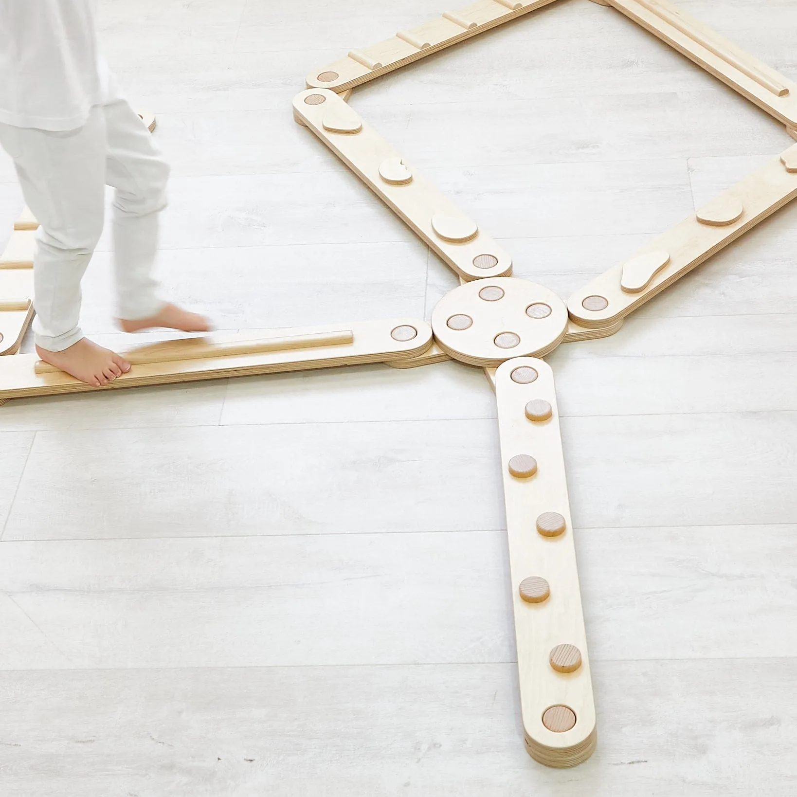 Kids Wooden Balance Beams