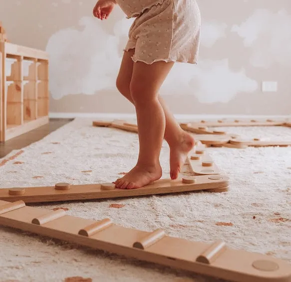 Kids Wooden Balance Beams