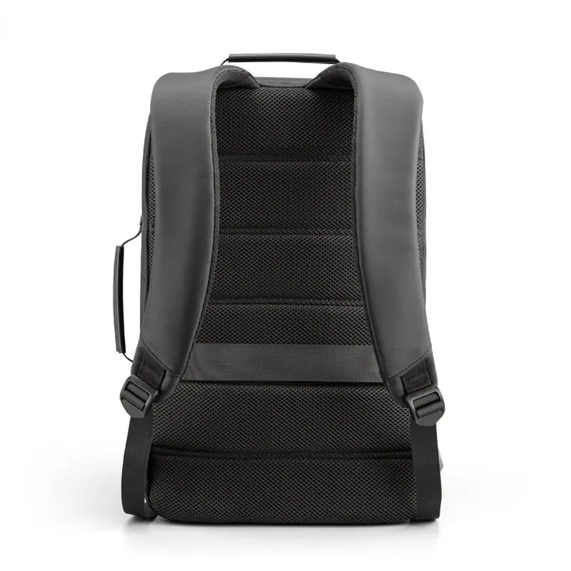 Laptop Backpack Black 15.6inch with Handle USB Charging Hidden Pocket Business Backpack