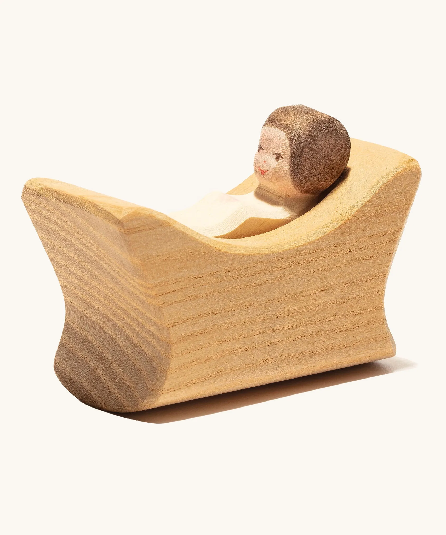 Ostheimer Child In Cradle - 2 Pieces