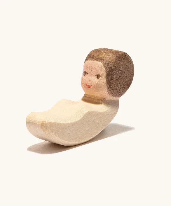 Ostheimer Child In Cradle - 2 Pieces