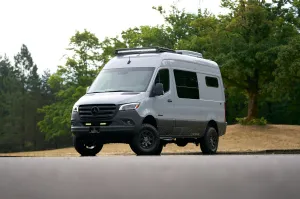 Outside Van Ripcord 2021 Sprinter 144 4x4