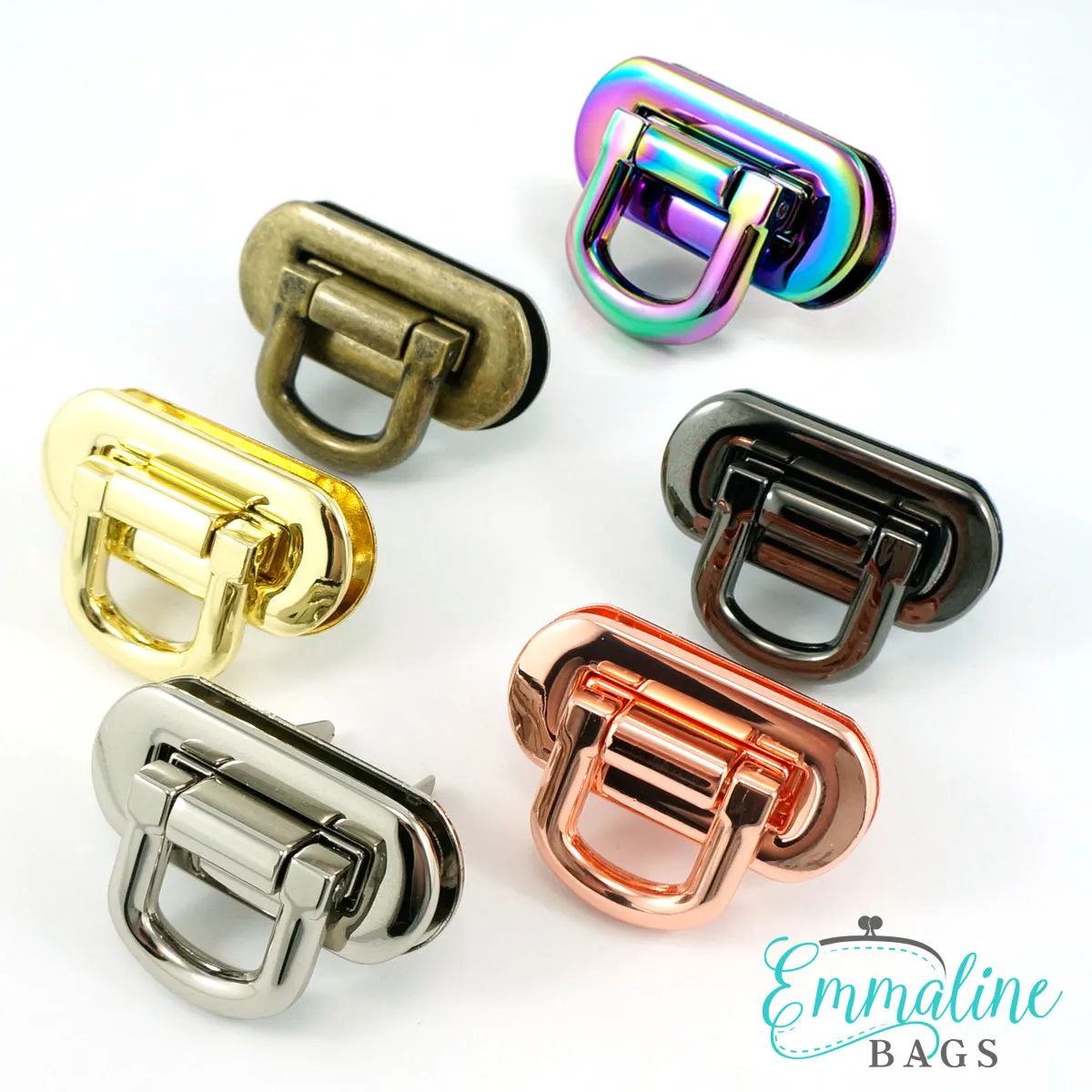 Oval Flip Lock from Emmaline Bags