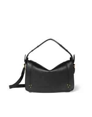 Pepito M Bag in Noir Brass Buffalo