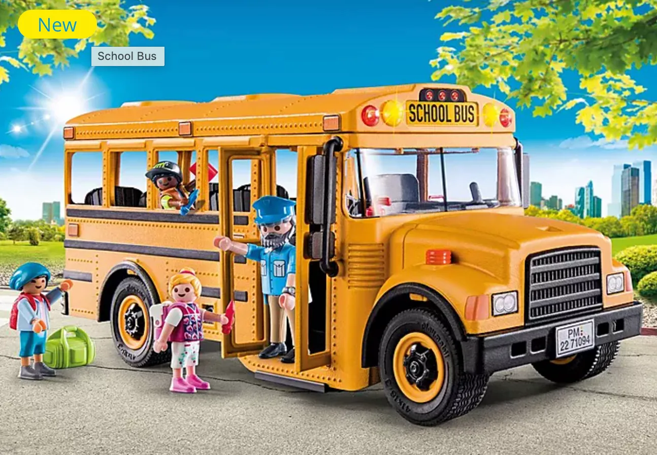 Playmobil City Life School Bus