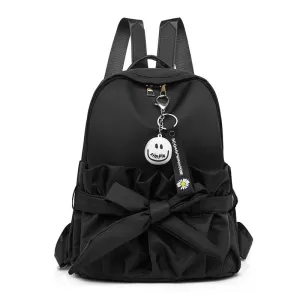 Preppy Bow Design School Backpack