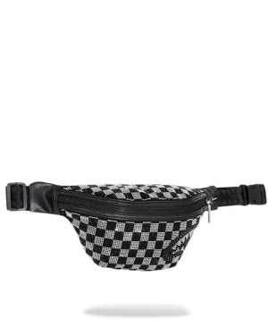 SPRAYGROUND TRINITY CHECKERED CROSSBODY BAG