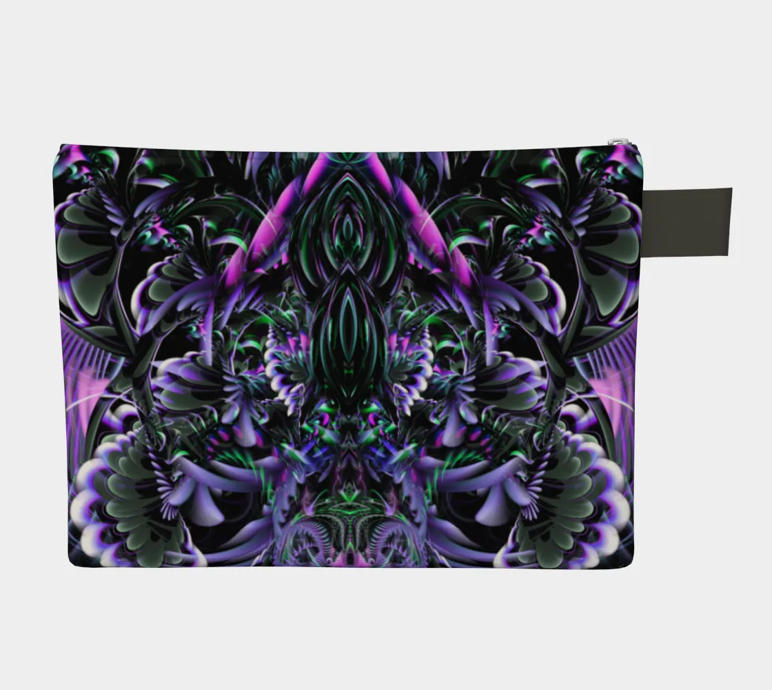 THRESHOLD CONSCIOUSNESS ZIPPER POUCH