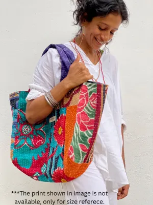 Vintage Kantha  Summer Tote 1