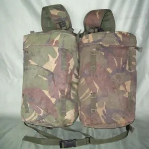 Webbing: Pouches. CS95. P.L.C.E Side Pouches (Rocket) Set. British. Used/Graded. D.P.M.