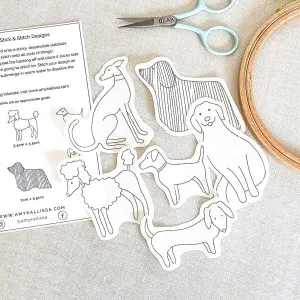 Woof Pack Stick & Stitch - Amy Kallissa