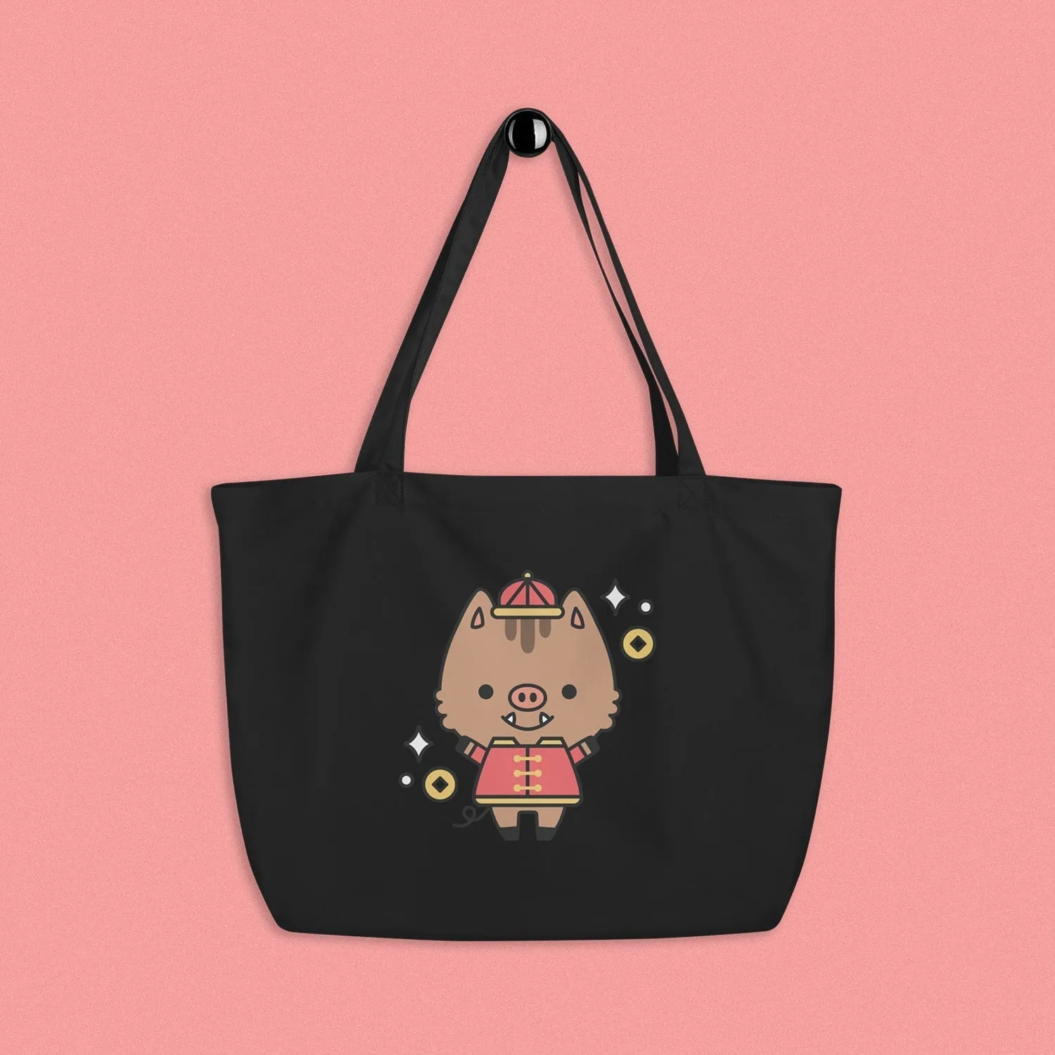 Year of the Pig Large Tote